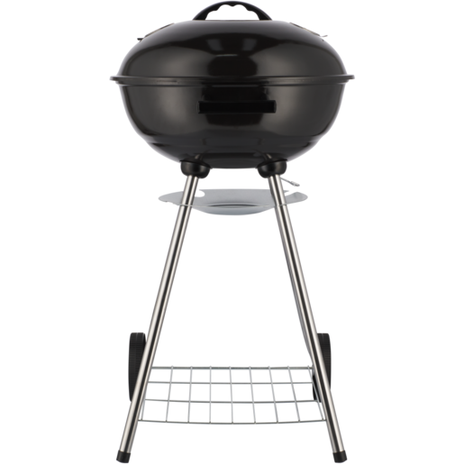 Bush Baby Charcoal Kettle Grill With Enamel Coating 45cm