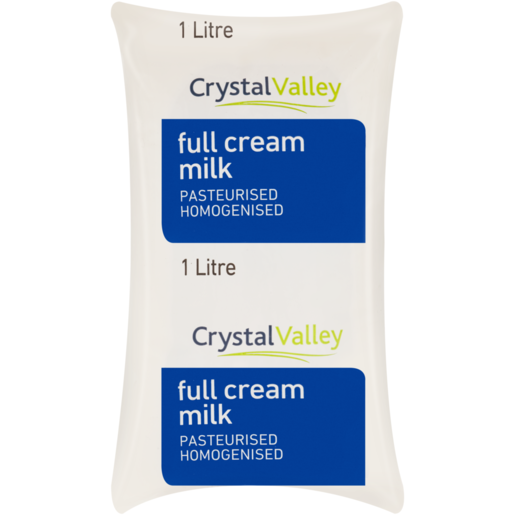 Crystal Valley Full Cream Milk 1L 