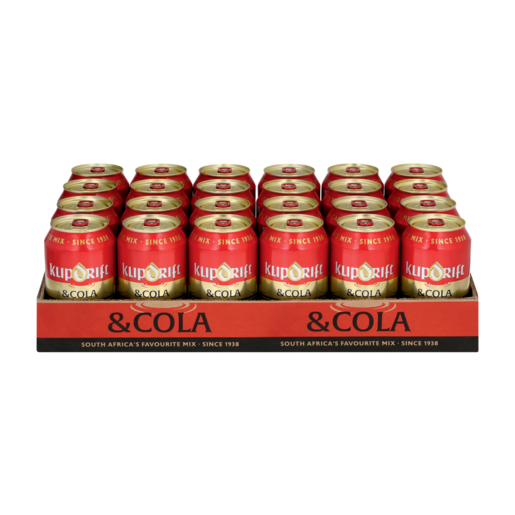 Klipdrift Brandy & Cola Cans 24 x 330ml