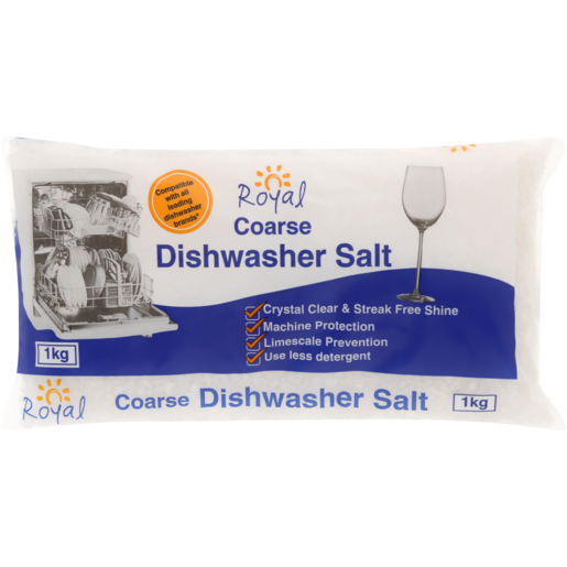 Royal Coarse Dishwasher Salt 1kg