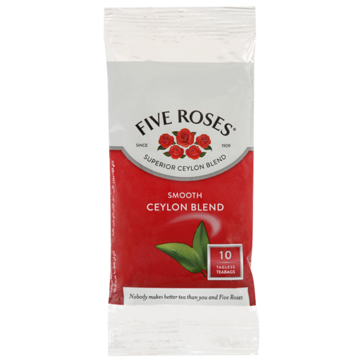 Five Roses Tagless Teabags 10 Pack