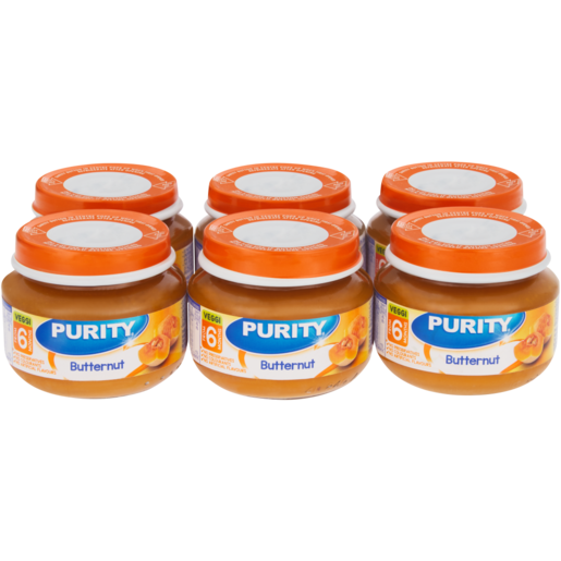 PURITY Butternut Baby Food 6 x 80ml