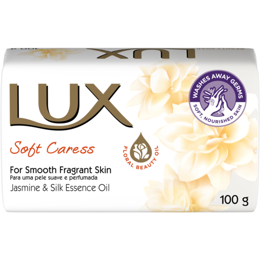 Lux Soft Caress Cleansing Bar Soap 100g