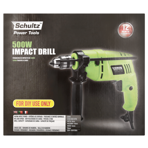 Schultz Impact Drill 500w