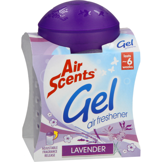 Air Scents Lavender Scented Gel Air Freshener 135g