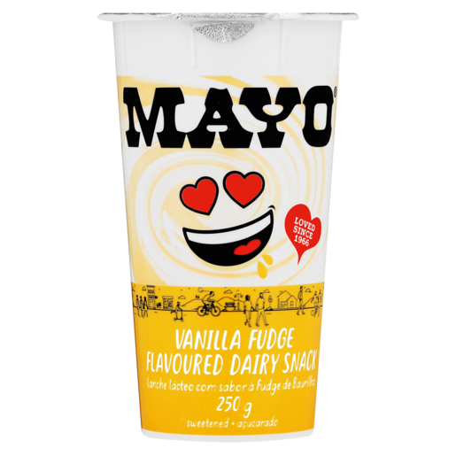 Mayo Vanilla Fudge Flavoured Dairy Snack 250g