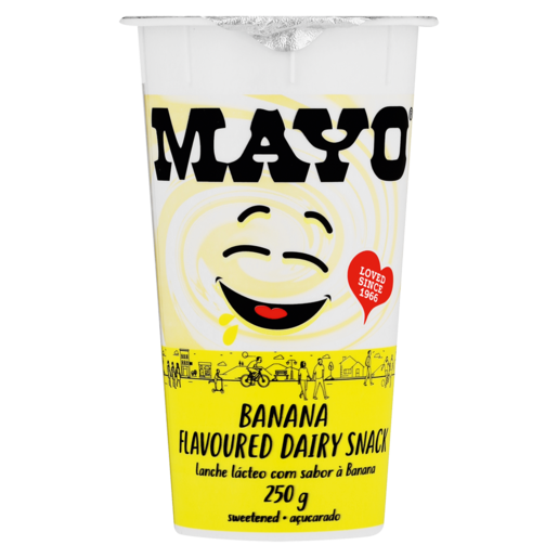 Mayo Banana Flavoured Dairy Snack 250g