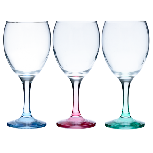 LAV Coral Empire Wine Glasses 3 Piece