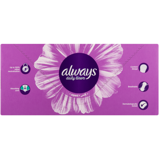 Always Normal Scented Pantyliners 20 Pack