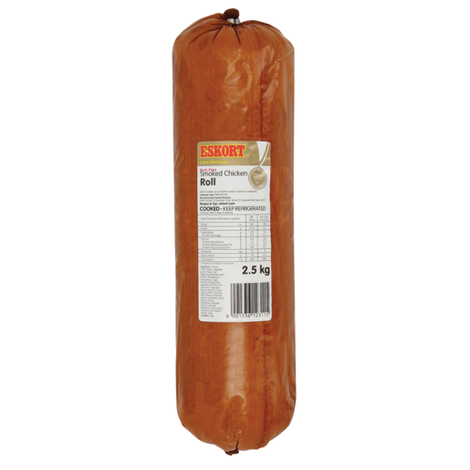 Eskort Pork-Free Smoked Chicken Roll Per kg