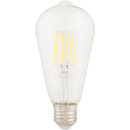Lumaglo Warm White Vintage Filament 6W LED Bulb