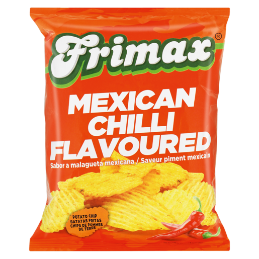 Frimax Mexican Chilli Flavoured Potato Chips 125g