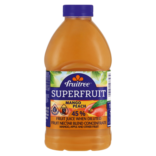 Fruitree Superfruit Mango & Peach Concentrated Nectar Blend 1L