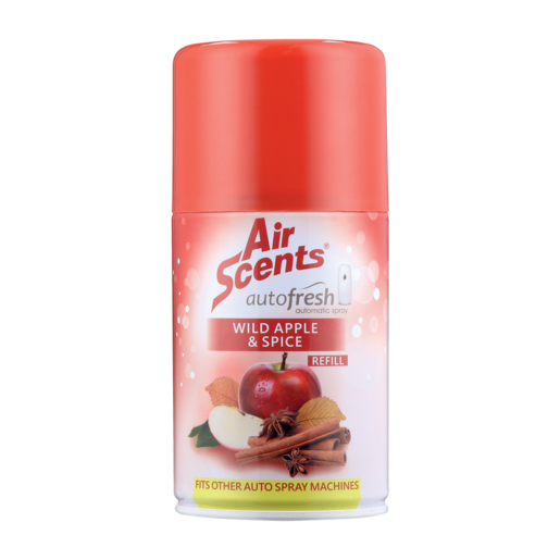 Air Scents Wild Apple & Spice Scented Auto Refill 250ml