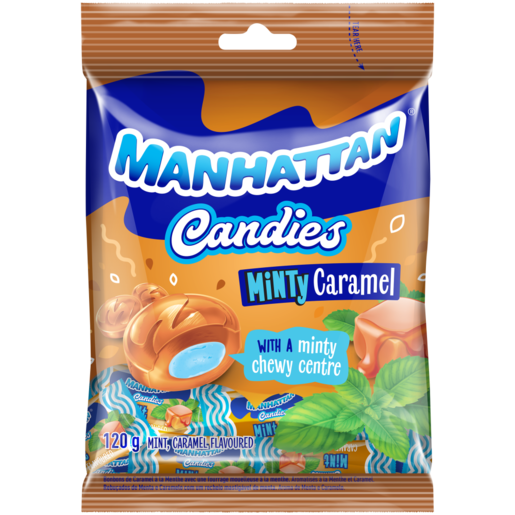 Manhattan Minty Caramel Candies 120g