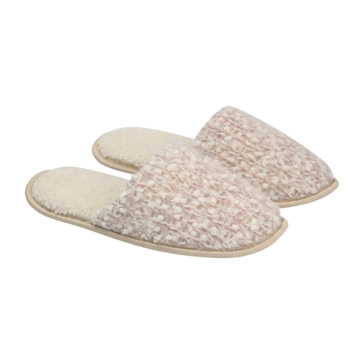 Ladies Knitted Slippers Size 3-8 (Assorted Item - Supplied at Random)