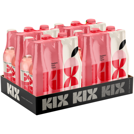 Kix Rosé Spritzer Bottles 24 x 330ml