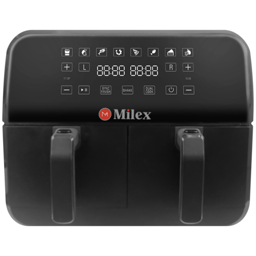Milex Dual Drawer Air Fryer 8L