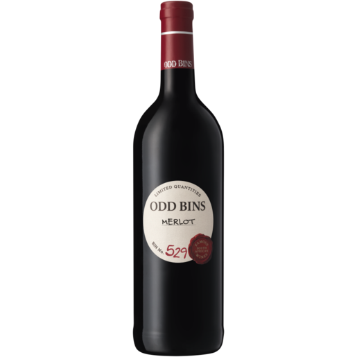 Odd Bins 529 Merlot Red Wine Bottle 750ml