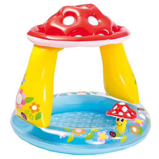 Intex Inflatable Mushroom Baby Pool 102x89cm