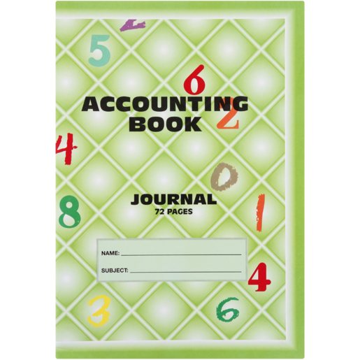 A4 Accounting Journal Book 72 Page