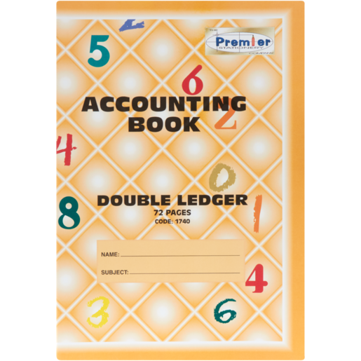 A4 Eight Money Column Accounting Journal Book 72 Page