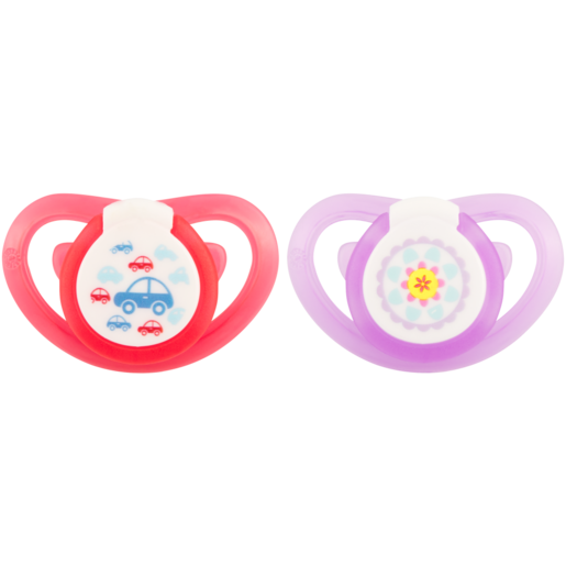 Jolly Tots 3+ Months Silicone Character Pacifier