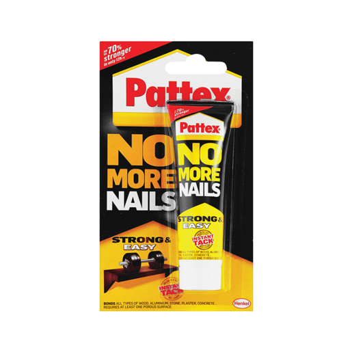 Pattex No More Nails Strong & Easy Construction Adhesive 50g