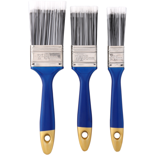 Pro Brush Paint Brush Set 3 Pieces