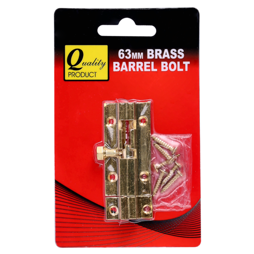 Quality Brass Barrel Bolt 64mm