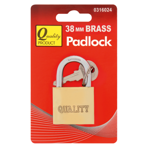 Quality Brass Padlock 38mm