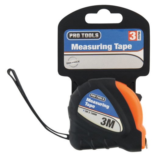 Pro Tools Tape Measure 3m