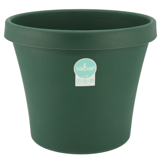 Sebor Green Super Pot Plant Pot 10cm