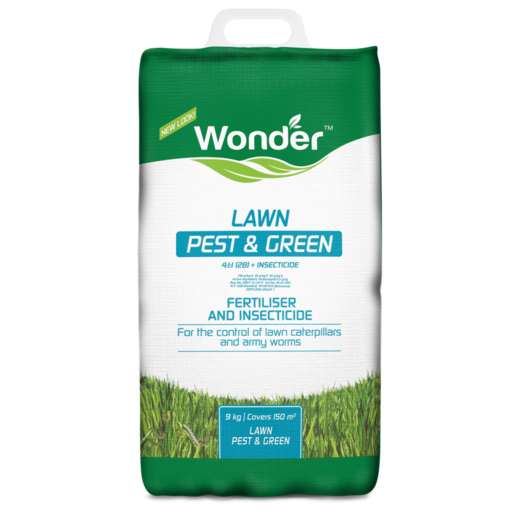 Wonder Lawn Pest & Green Fertiliser 9kg