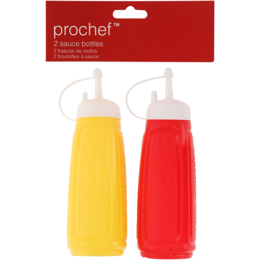 Prochef Sauce Bottles 2 Pack