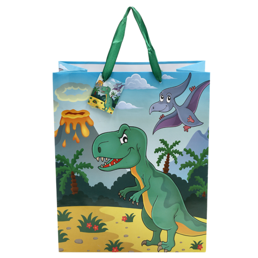 Party Thingz Printed Gift Bag Dinosaurs