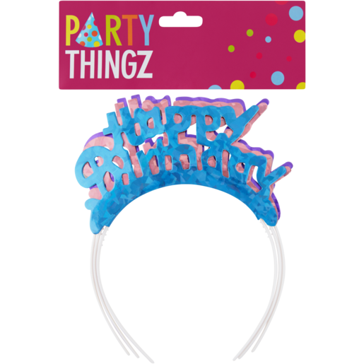 Party Thingz Birthday Tiaras 3 Pack