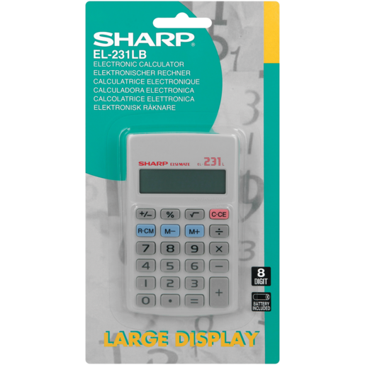 Sharp EL-231LB Electronic Calculator