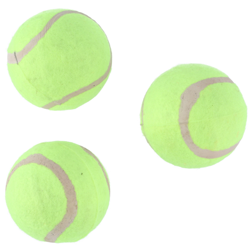 Lion Yellow Tennis Balls 3 Pack