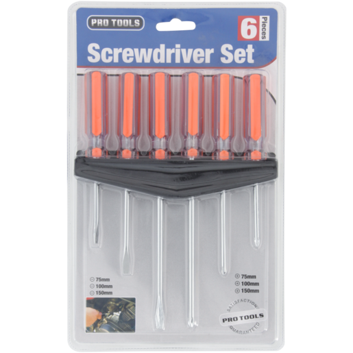 Pro Tools Screwdriver Set 6 Piece