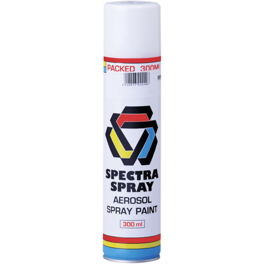 Spectra Matt White Spray Paint Can 300ml