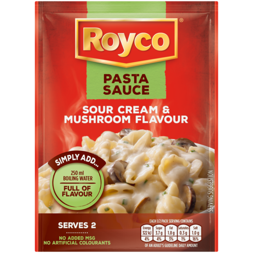 Royco Sour Cream & Mushroom Pasta Sauce 45g
