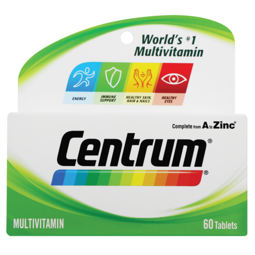 Centrum Multivitamin Tablets 60 Pack