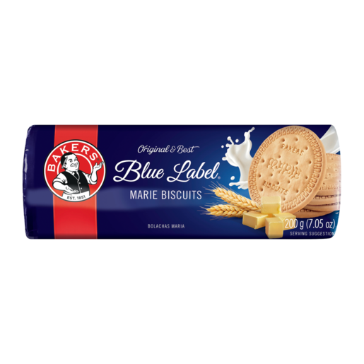 Bakers Blue Label Marie Biscuits 200g | Biscuits | Biscuits, Cookies &  Cereal Bars | Food Cupboard | Food | Shoprite ZA