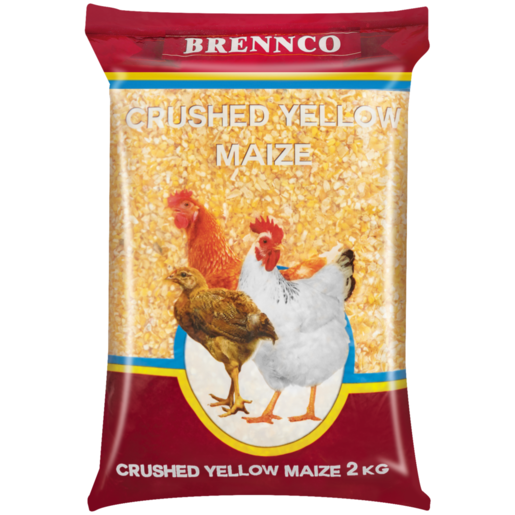 Brennco Crushed Yellow Maize 2kg 