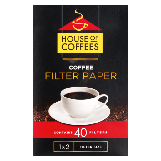 House Of Coffees Filter Paper 40 Pack
