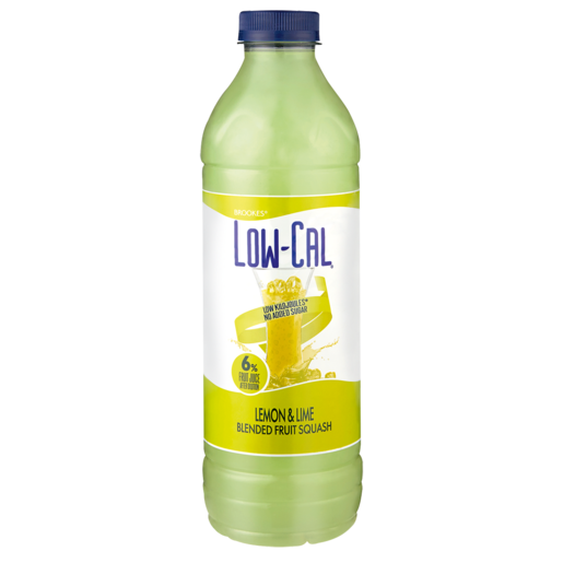 Brookes Low-Cal Lemon & Lime Flavoured Concentrated Fruit Squash 1L