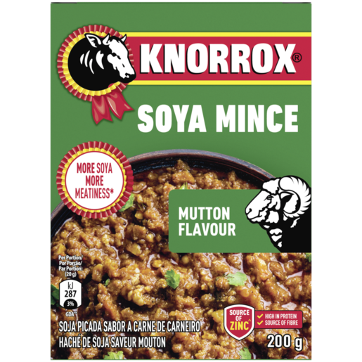 Knorrox Mutton Flavour Thickening Soya Mince 200g