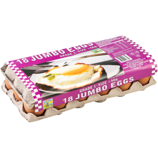 Fairacres Jumbo Eggs 18 Pack