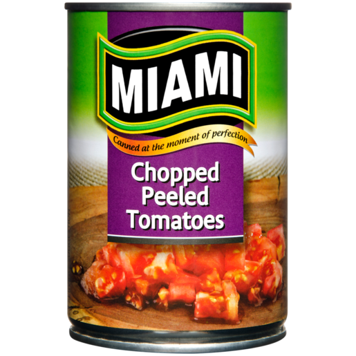 Miami Chopped Peeled Tomatoes 410g
